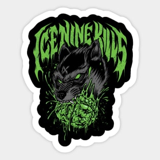 Ice Nine Kills Thrashing Themes Sticker